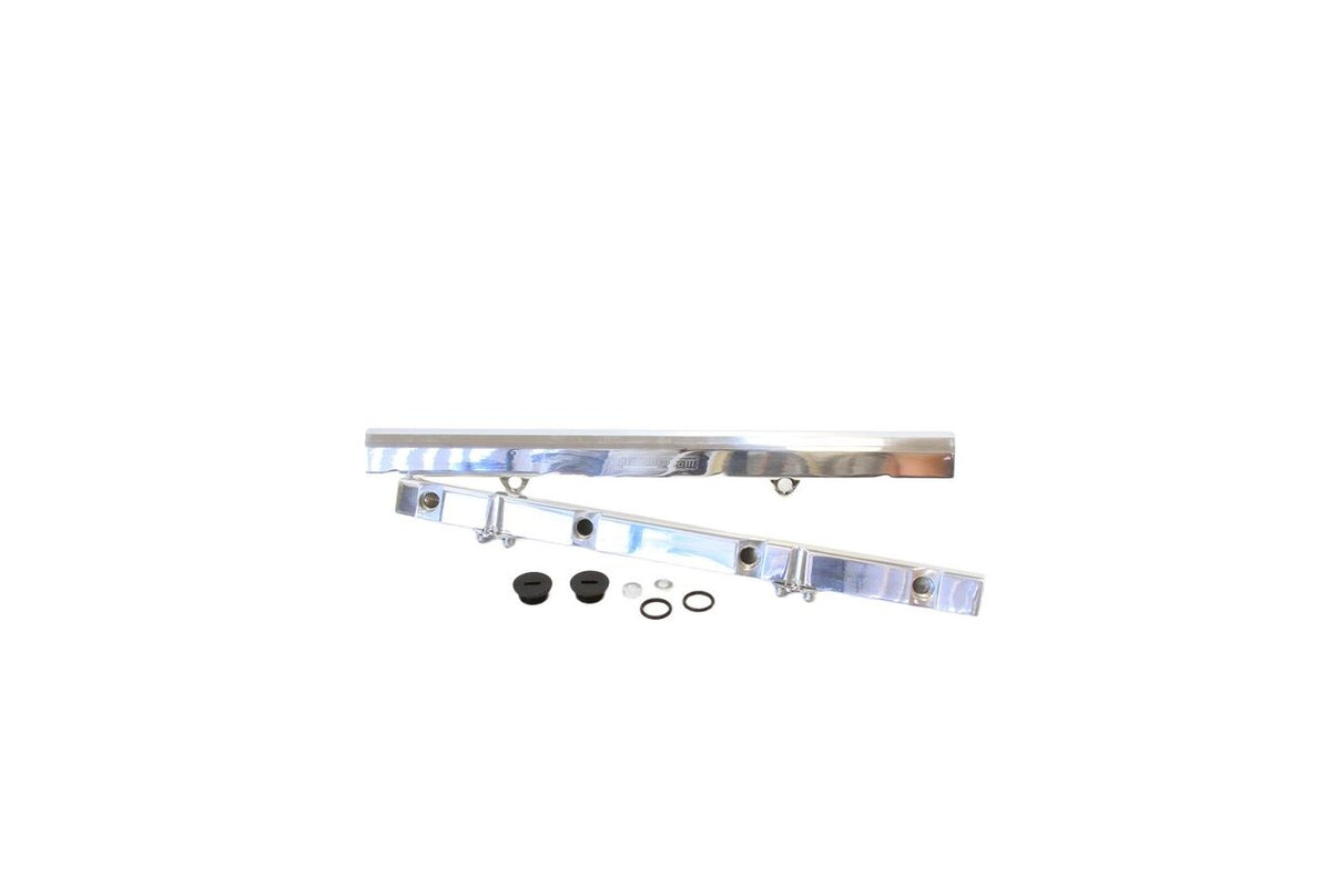 Aeroflow Billet EFI Fuel Rail Suit Ford EB-AU Falcon 5.0L Windsor V8 – Polished