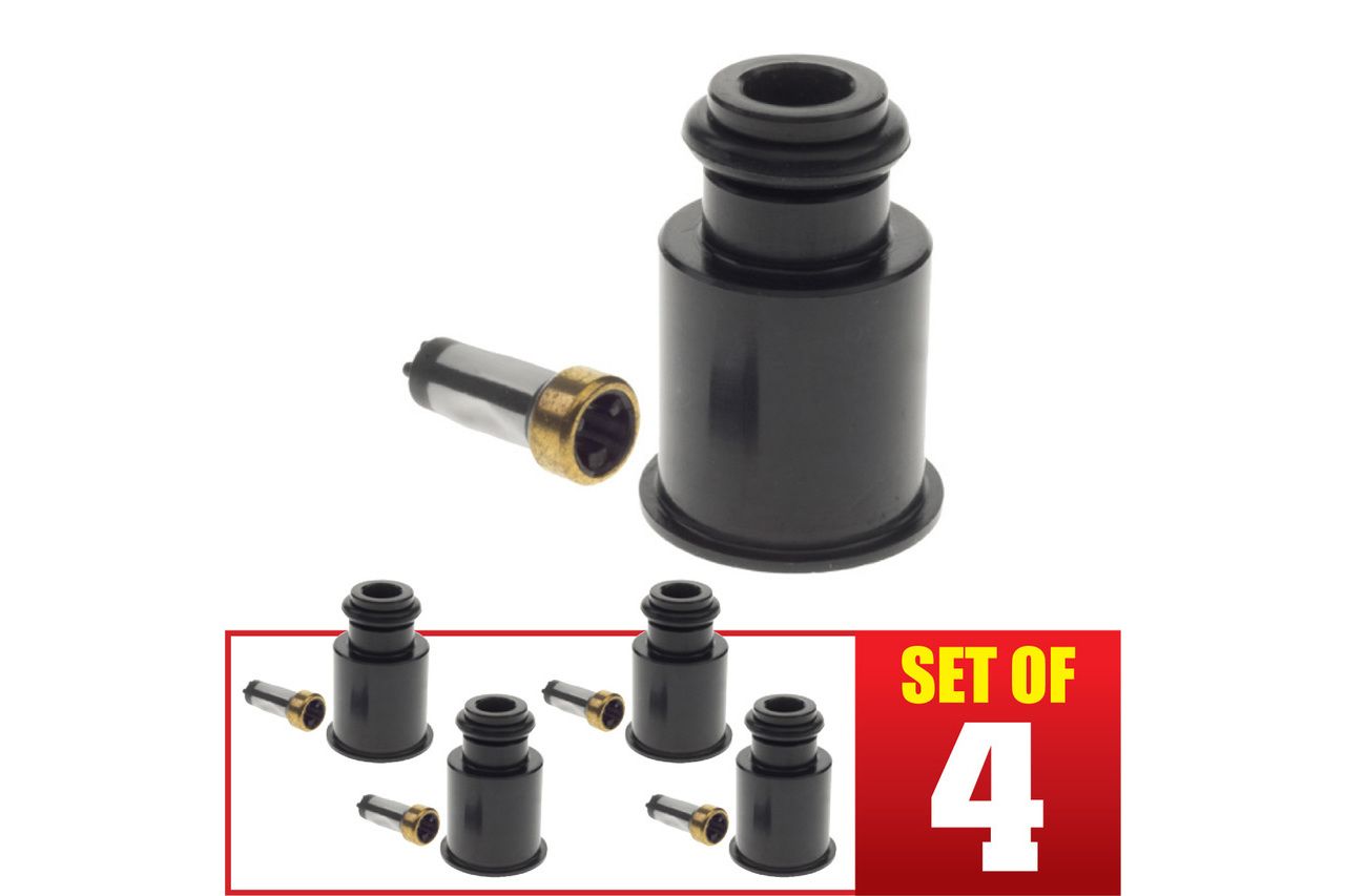 Raceworks Injector Extensions – Short – 3/4 14mm-11mm – 4 Pack
