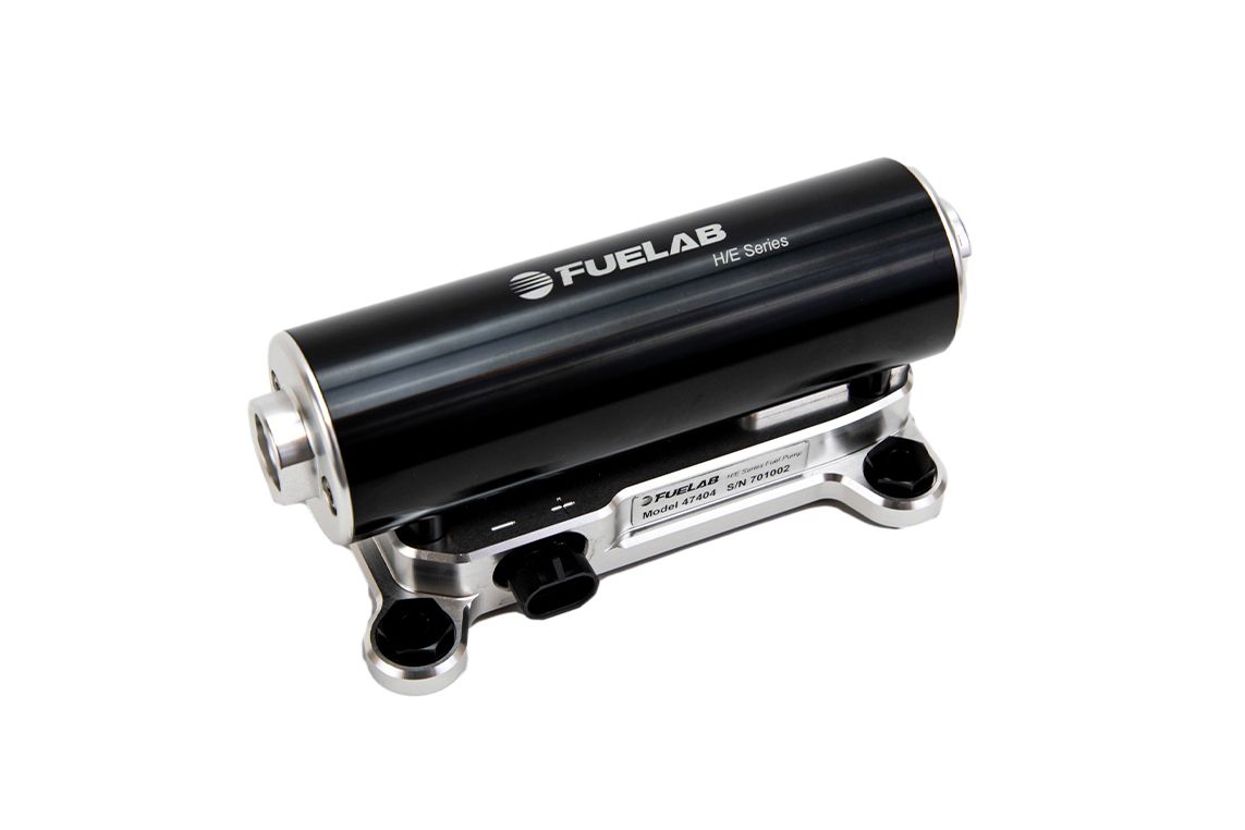 Fuelab 47404 625 lph 1500 HP Twin Screw Brushless External Fuel Pump