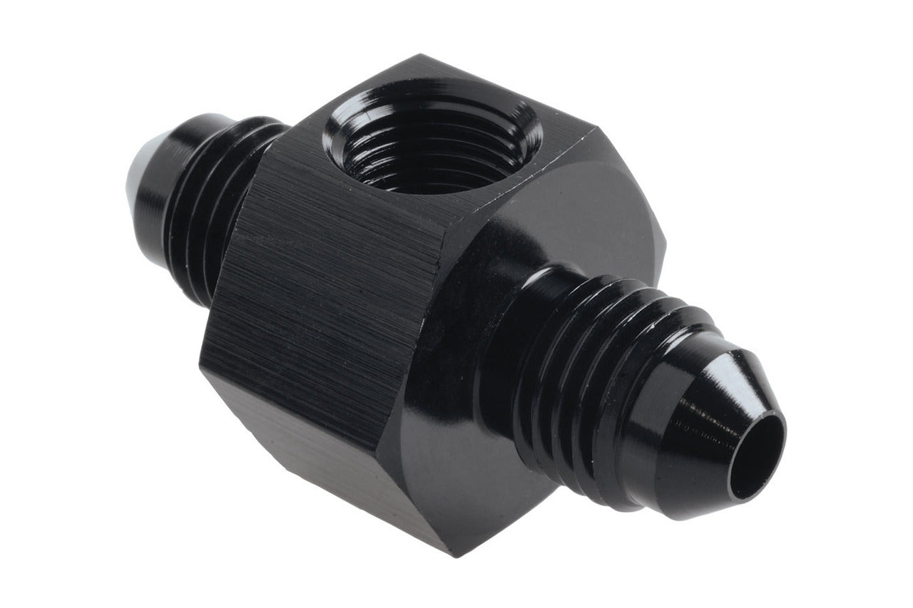 Raceworks AN-4 Male to AN Male Union with 1/8″ NPT Port