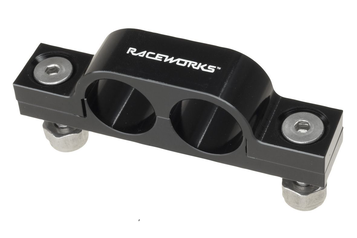 Raceworks 9/16″ / 14.3mm Billet Aluminium Panel Mountable Line Separator