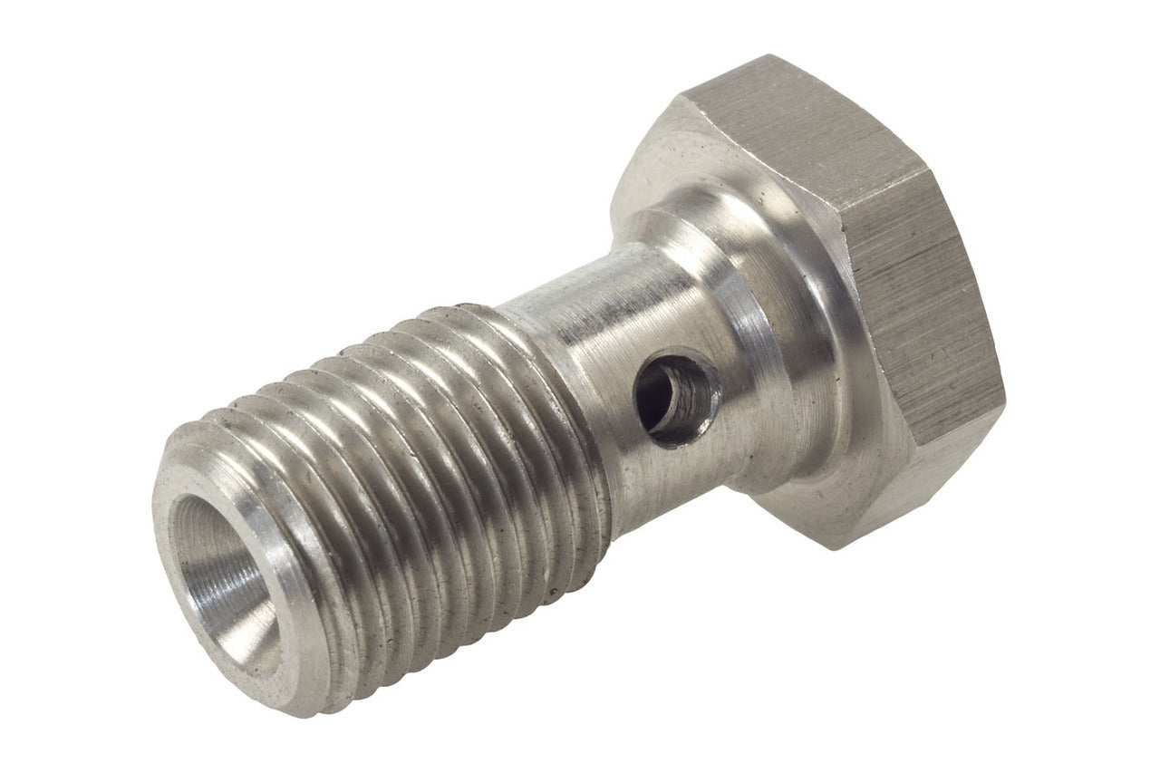 Raceworks 7/16″ x 24 Imperial Banjo Bolt (20mm) (Stainless)
