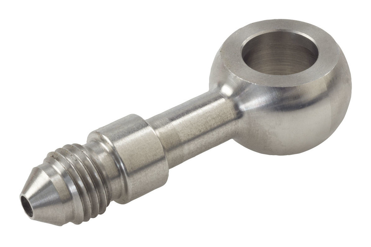 Raceworks AN-3 Male Flare to 10.2mm Banjo (Stainless)