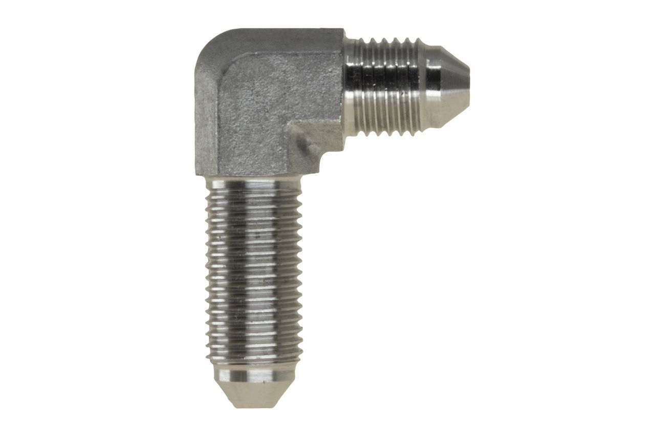Raceworks AN-4 90 degree Bulkhead (Stainless)