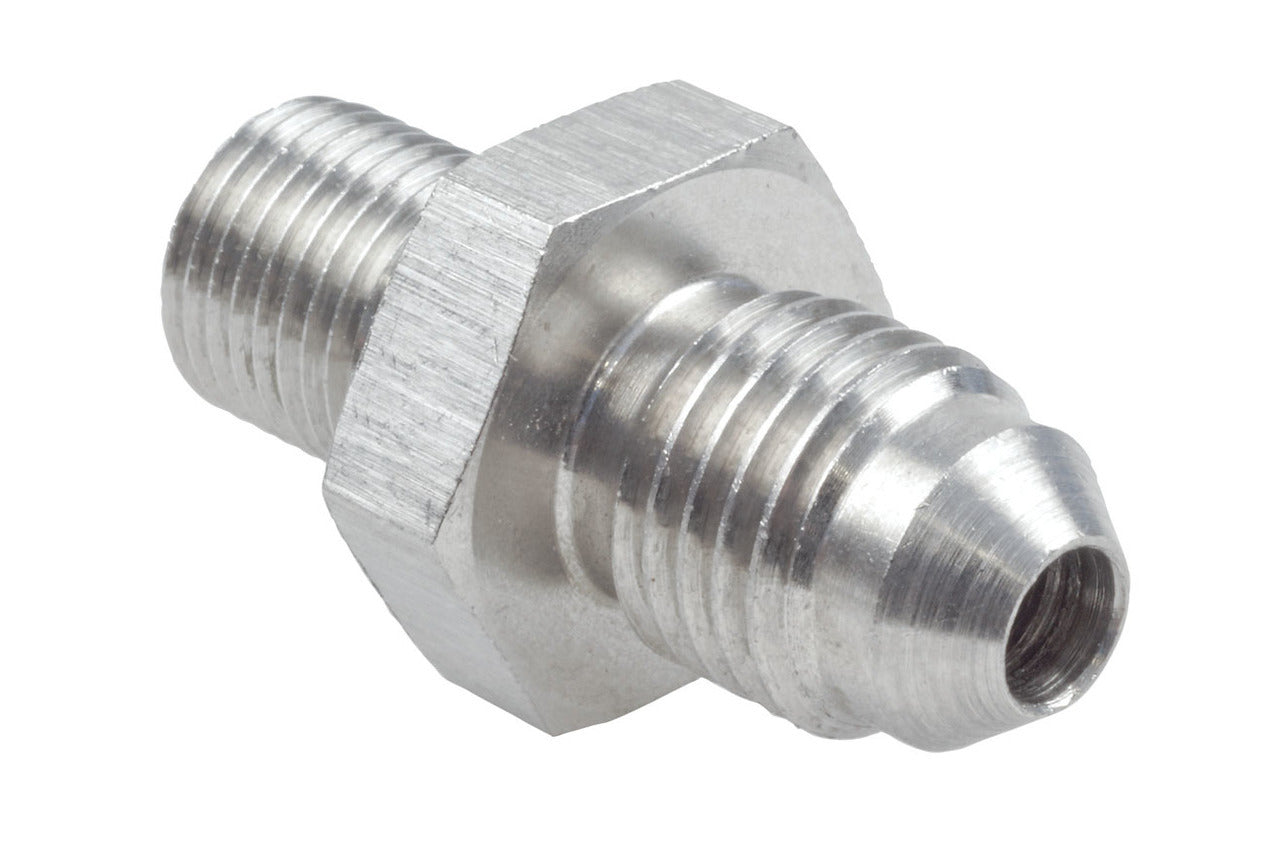 Raceworks M8x1.25 Metric Male to AN-4 Male Flare Dual Seal (Stainless)