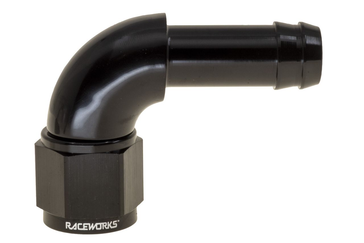 Raceworks AN-12 90 degree Female Swivel to 3/4″ Barb