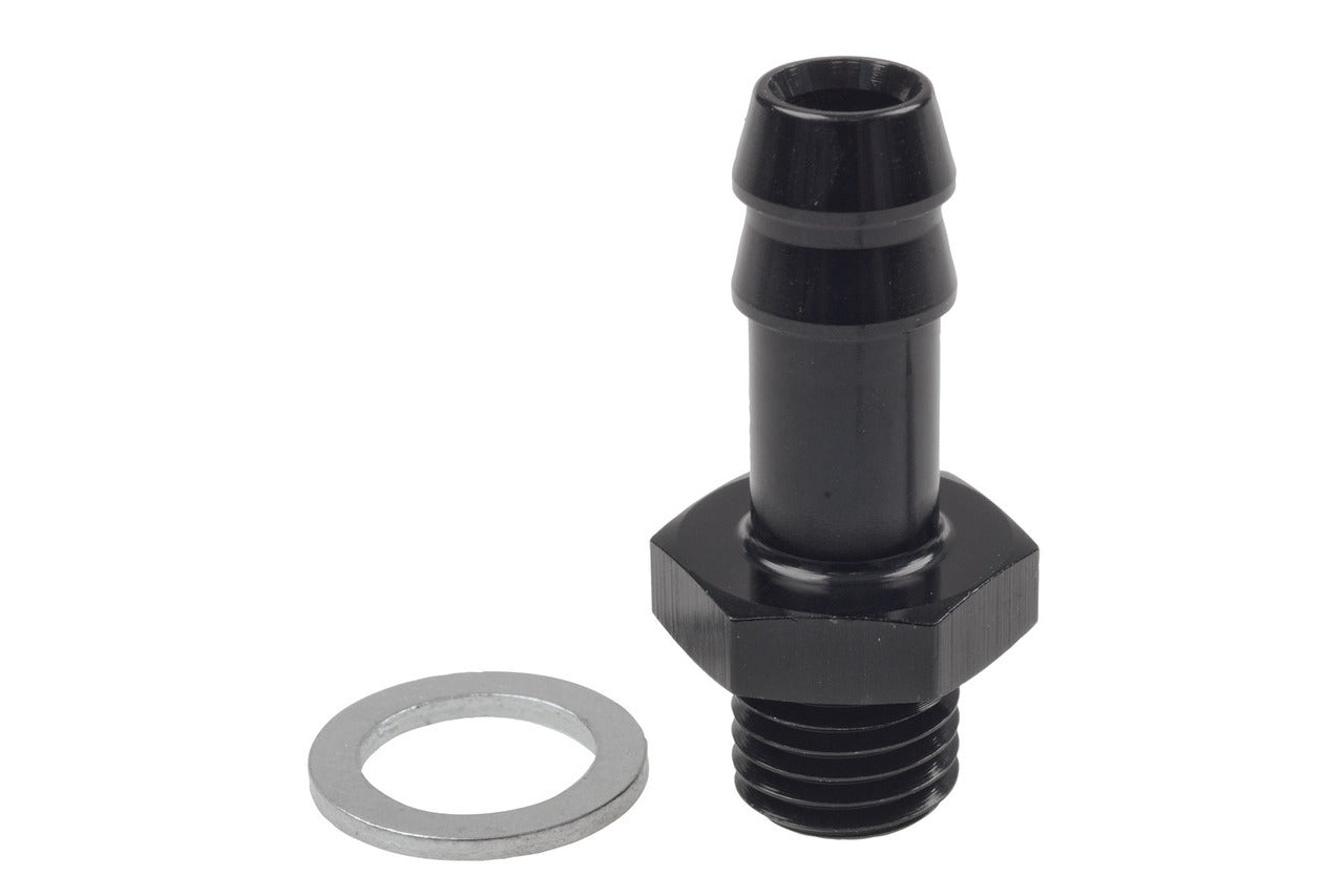 Raceworks M12x1.5 Metric Male to 3/8″ Barb Suit 044 Fuel Pump Outlet