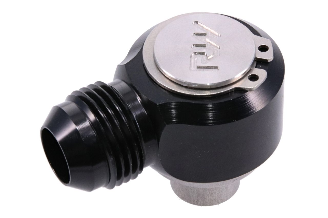 Raceworks AN-10 Banjo Rocker Cover Breather Adaptor Suit 1JZ Non-VVTI Exhaust Side