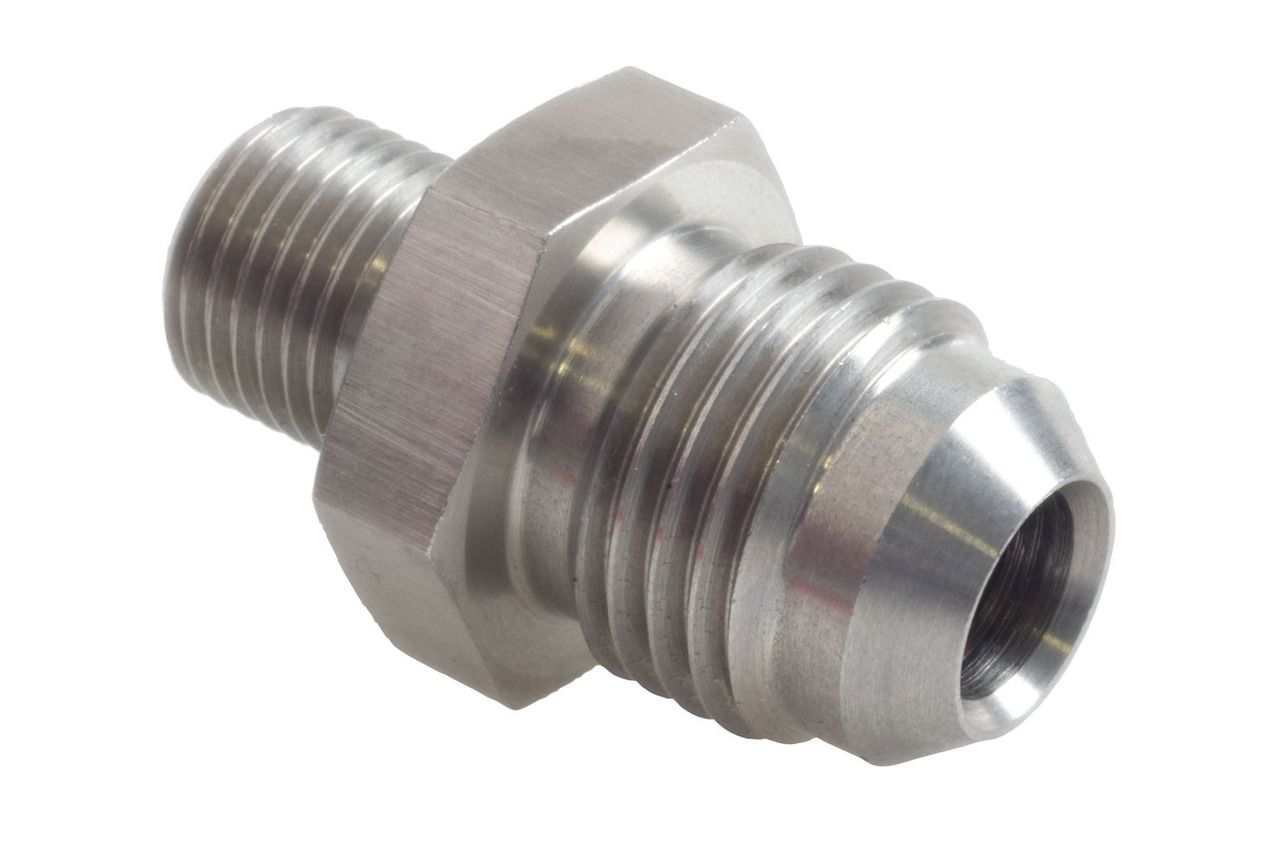 Raceworks M10X1.0 Metric Male to AN-6 Male Flare (Stainless)
