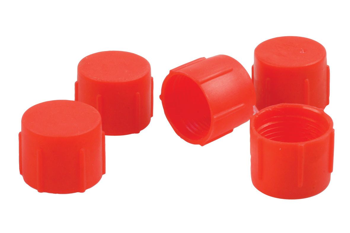 Raceworks AN-12 Plastic Male Flare Cap PK5