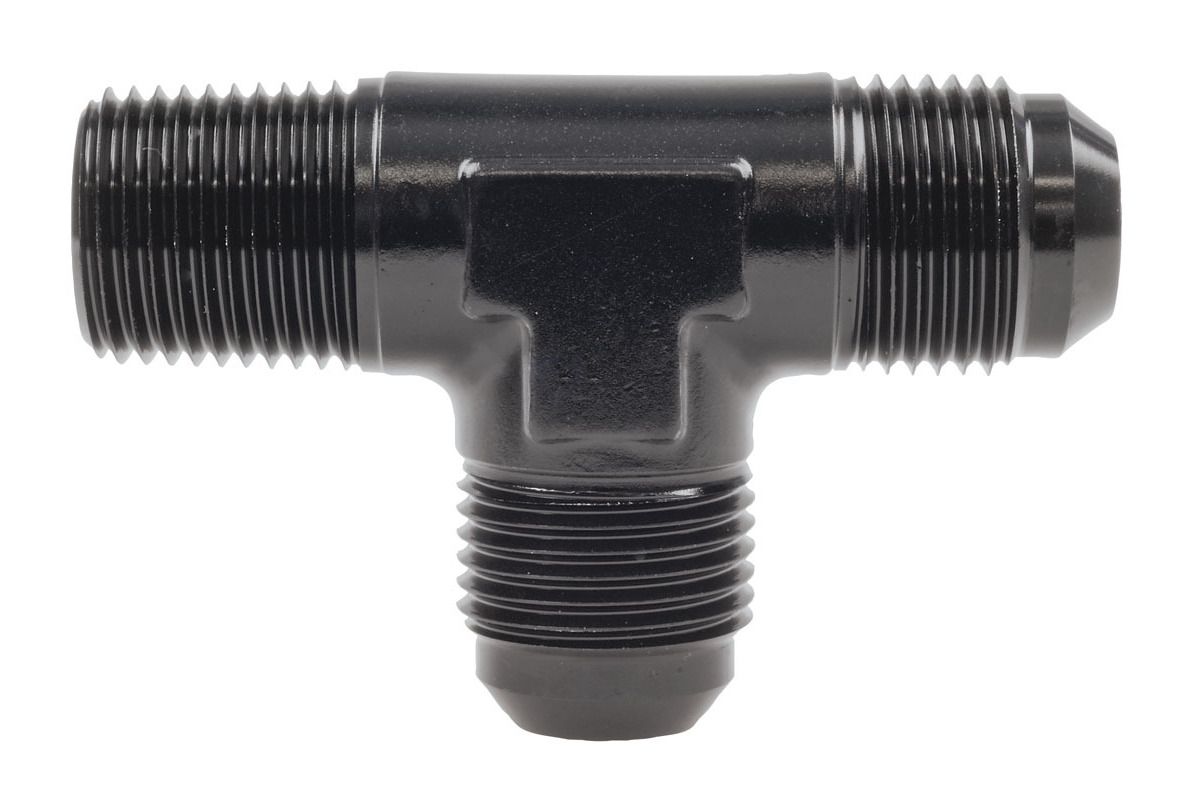 Raceworks AN-10 Male Flare Tee NPT 1/2″ on Run