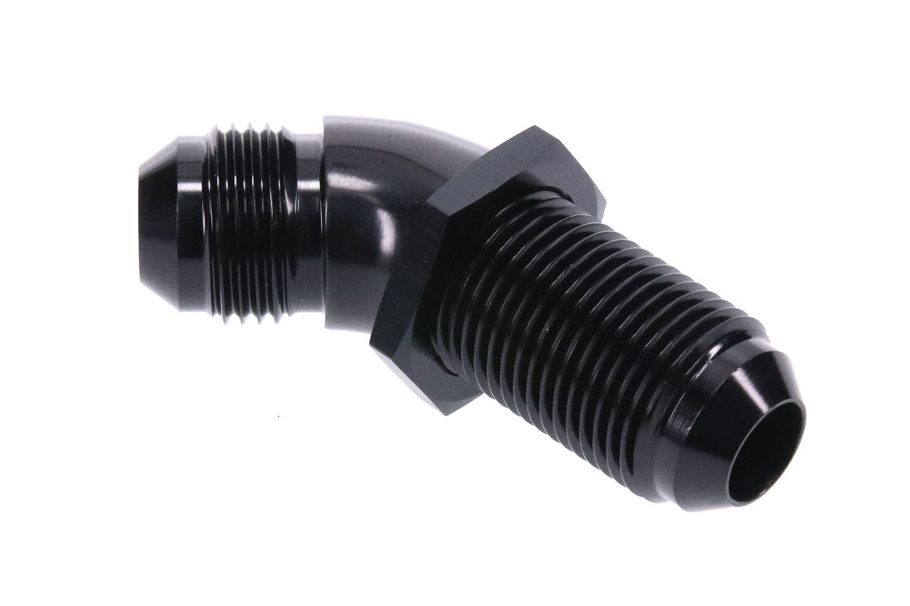 Raceworks AN-8 45 degree Male Flare Bulkhead