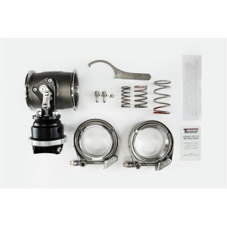 Turbosmart PSG76 Pneumatic Straight Gate 6psi Black