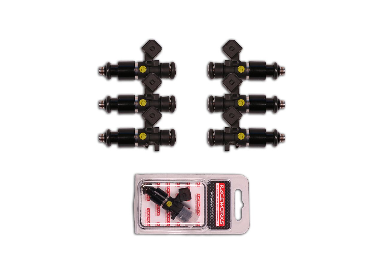Bosch 980cc 1000cc 1150cc EV14S 3/4 Length Fuel Injectors suit FG XR6 Turbo & Others