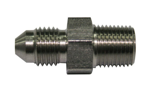 Aeroflow AN-4 Male Flare to  Male (Stainless) AF380-04