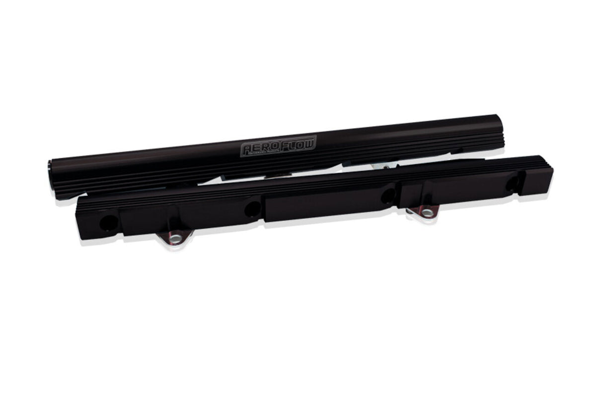 Aeroflow Billet EFI Fuel Rail Suit Ford EB-AU Falcon 5.0L Windsor V8 – Black