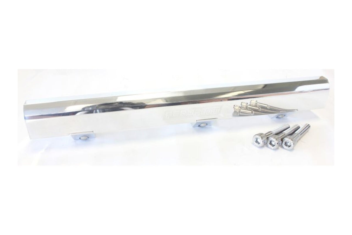 Aeroflow Billet Fuel Rail Suit Mitsubishi Evo 1-3 4G63 – Polished