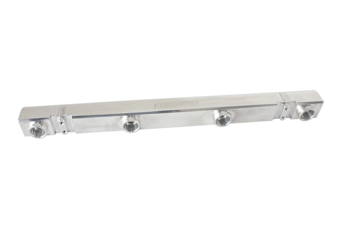 Aeroflow Billet EFI Fuel Rail AN-8 O-Ring Suit Mitsubishi Evo 4-9 4G63 – Polished