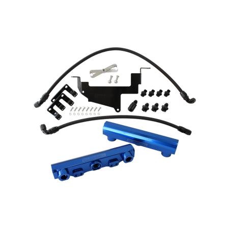 Aeroflow Billet EFI Fuel Rail Suit Subaru BRZ / Toyota 86 – Blue
