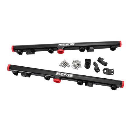 Aeroflow Billet GM LS1 LS2 LS3 Fuel Rail – Black