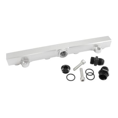 Aeroflow Billet EFI Fuel Rail AN-10 O-Ring Suit Mitsubishi Evo 4-9 4G63 – Silver