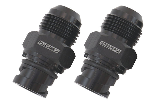 Aeroflow Screw In Cover Breather Adapter AN-10 Suits Ford Coyote V8