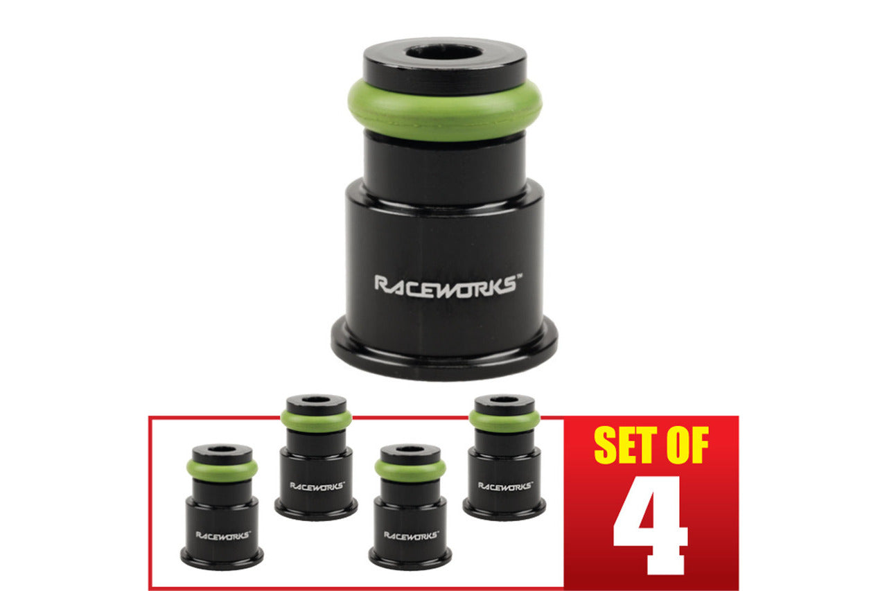 Raceworks Injector Extensions – 3/4 – Full Length 14mm-14mm – 4 Pack