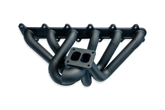 6Boost T3 Divided Turbo Manifold suit BA BF FG Falcon 4L Barra – External Gate 50mm