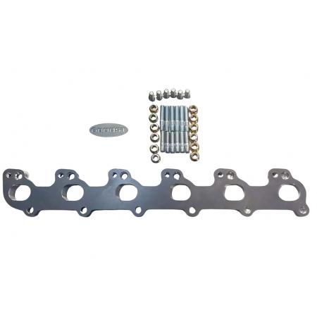 6Boost SOHC to Barra Turbo Manifold Adapter Plate suit EA EB ED EF EL AU Falcon 4L SOHC Intech