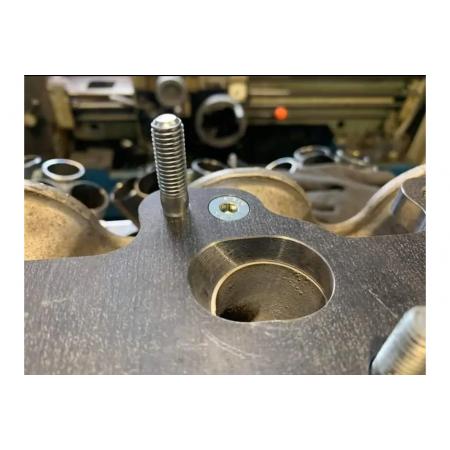 6Boost SOHC to Barra Turbo Manifold Adapter Plate suit EA EB ED EF EL AU Falcon 4L SOHC Intech