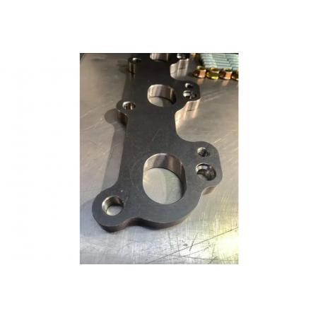 6Boost SOHC to Barra Turbo Manifold Adapter Plate suit EA EB ED EF EL AU Falcon 4L SOHC Intech