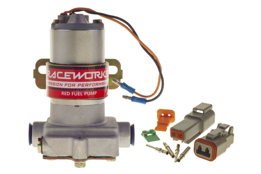 Raceworks 365 lph Red Carburettor Fuel Pump Kit