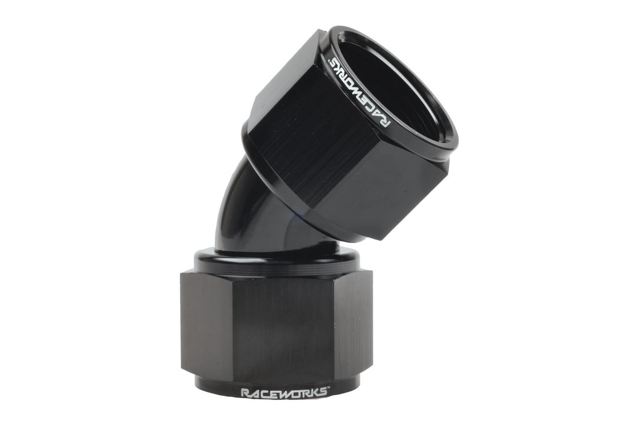 Raceworks AN-12 45 degree Swivel Female to AN Female