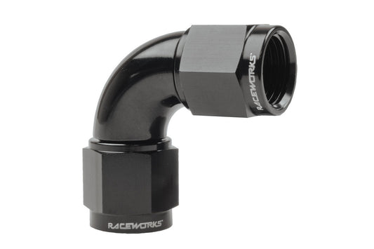Raceworks AN-4 90 degree Swivel Female to AN Female