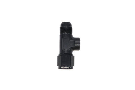 Raceworks AN-6 Female Swivel to AN-6 Male with 1/8″ NPT Port