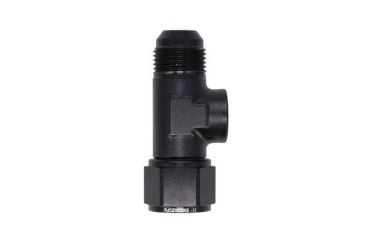 Raceworks AN-12 Female Swivel to AN-12 Male with 1/8″ NPT Port
