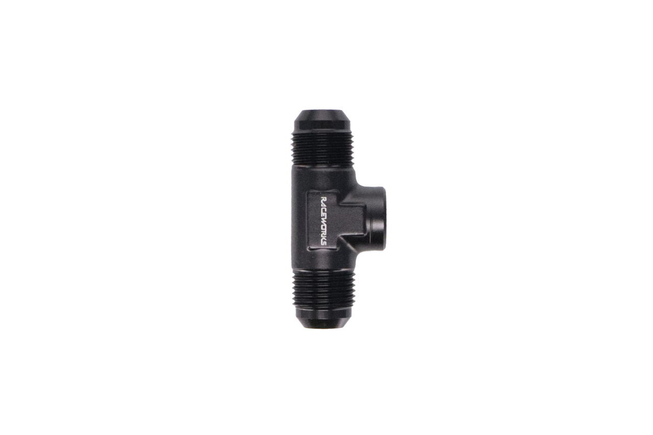 Raceworks AN-8 Male to AN-8 Male with 1/8″ NPT Port