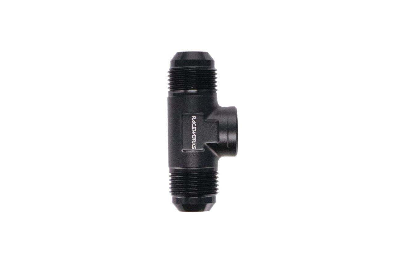 Raceworks AN-12 Male to AN-12 Male with 1/8″ NPT Port