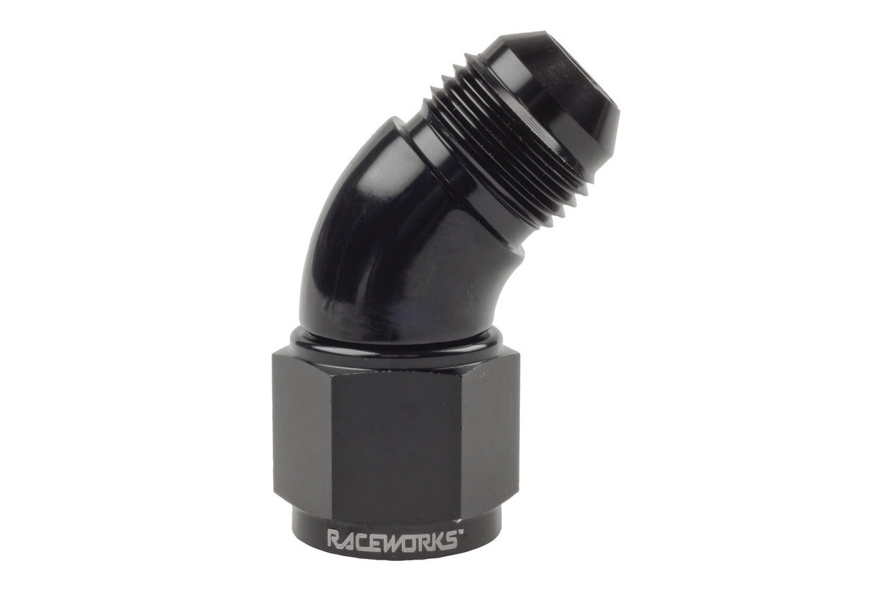 Raceworks AN-10 45 degree Swivel Female to AN Male