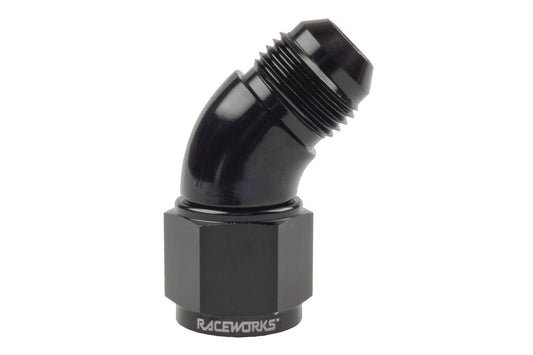 Raceworks AN-10 45 degree Swivel Female to AN Male