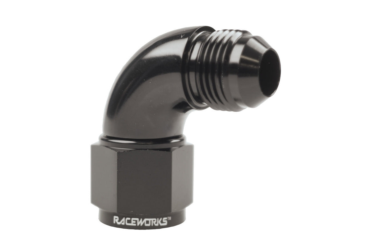 Raceworks AN-4 90 degree Swivel Female to AN Male