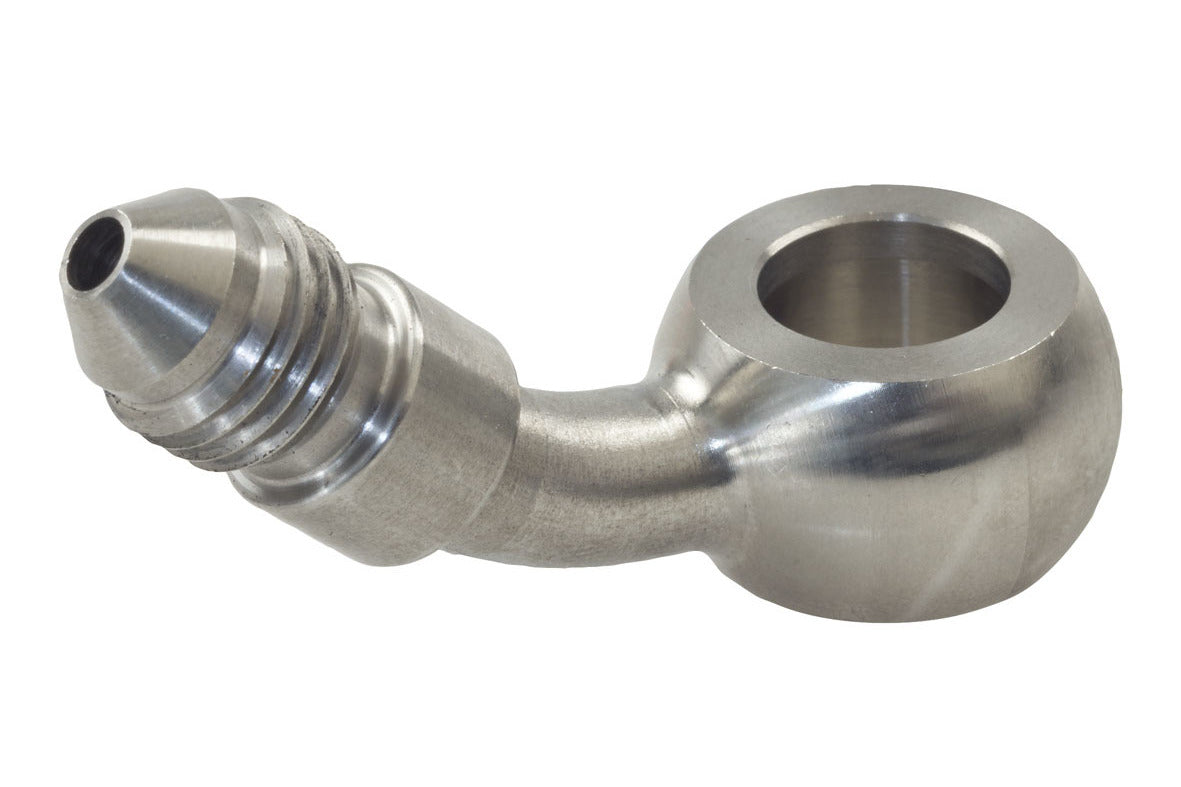 Raceworks AN-4 45 degree Male Flare to 12.2mm Banjo (Stainless)