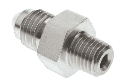 Raceworks 1/16″ NPT Male to AN-3 Male Flare (Stainless)