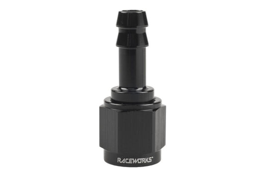 Raceworks AN-6 Female Swivel to 1/4″ Barb