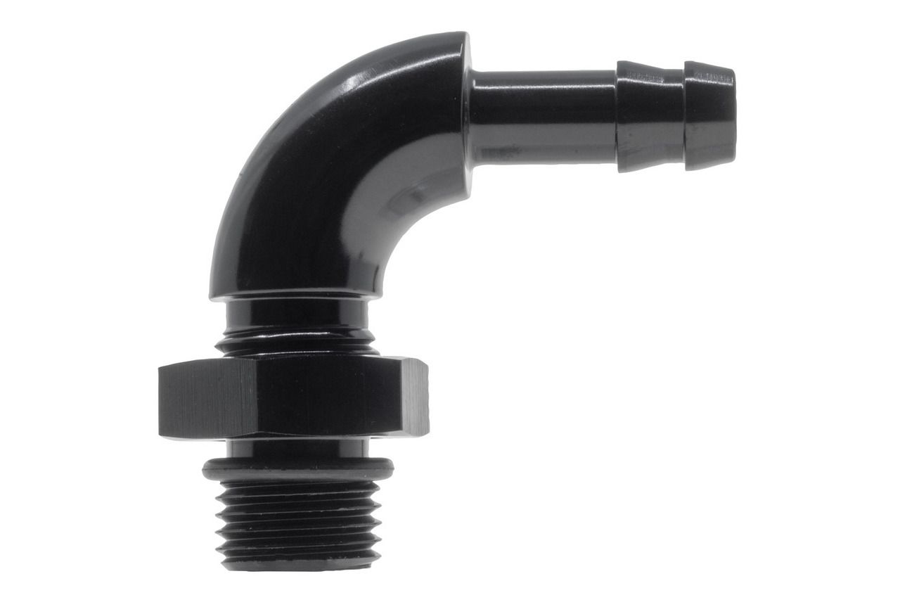 Raceworks AN-6 90 degree O-Ring Boss to 3/8″ Barb