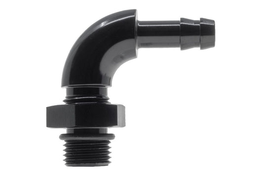 Raceworks AN-6 90 degree O-Ring Boss to 3/8″ Barb