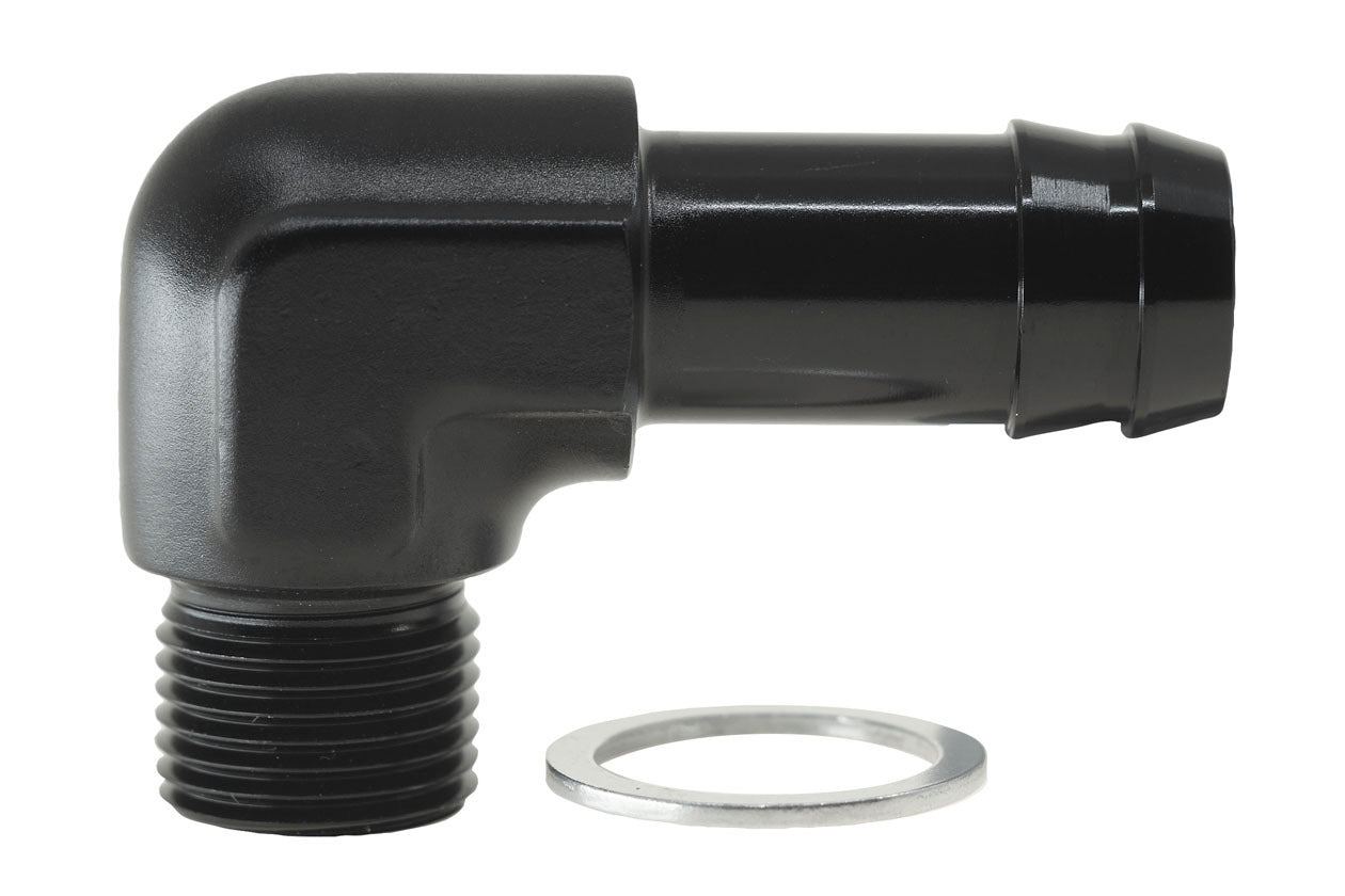 Raceworks M18x1.5 90 degree Metric Male to 5/8″ Barb