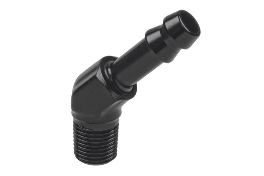 Raceworks 1/8″ NPT 45 degree Male to 1/4″ Barb