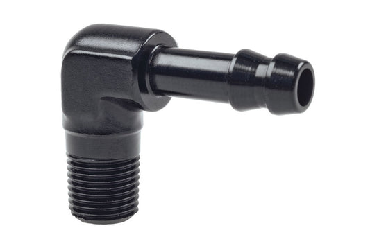 Raceworks 1/8″ NPT 90 degree Male to 1/4″ Barb