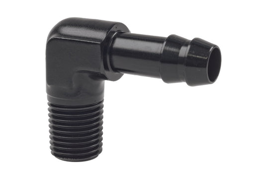 Raceworks 1/4″ NPT 90 degree Male to 3/8″ Barb
